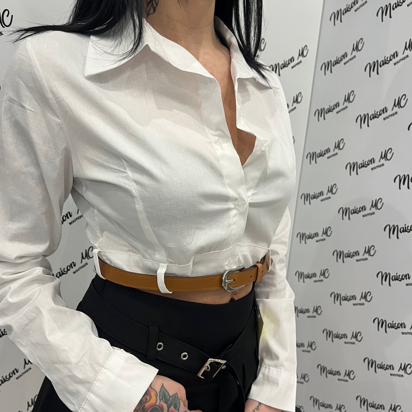 CAMICIA CROP